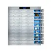 Gabinete de Cubiertos de Acero Inoxidable, Gabinete de Desinfección para Comedor Escolar, Gabinete de Platos con Múltiples Compartimentos, Gabinete de Desinfección y Secado a Alta Temperatura, Almacenamiento