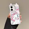 Funda plateada con borde plateado para Transsion Smart9 Girls' Sparkgo Nuevo Estuche para Teléfono Hot30I Lindo Gato Doraemon