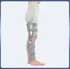 Férula ajustable de fijación de tobillo y pie, dispositivo de soporte para caminar en la articulación de la rodilla, tibia y peroné, hueso del tobillo, férula de fijación de muslo y extremidad inferior