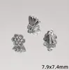 Liga de Prata Antiga Estilo Retro Novo Chinês Pingente Acessórios DIY Pingente de Chaveiro Borboleta Coração Pingente Colar Pulseira Joias