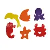 Juguetes de Estampado EVA de Varios Animales Pequeños con Parte Trasera Adhesiva Magnéticos Alfanuméricos Gráficos Decorativos Se Pueden Imprimir con logo