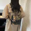 Mochila de Moda para Mujer, Mochila Escolar Estudiantil de Moda, Estilo Coreano Casual Calle Trendy Ligera Mochila de Viaje