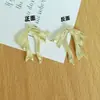Colgante de Lazo Dorado Brillante Aleación Tridimensional Accesorios de Joyería DIY Pendientes Colgantes para Collar Material al por Mayor