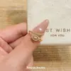 Anel Aberto Brilhante em Forma de Gota d'Água com Zircônia, Super Chamativo, Fashion, para Mulheres, Luxo Leve, Nicho, Anel de Dedo Indicador de Alta Qualidade