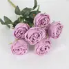 7 Concubina Imperial rosa flor artificial cabo buquê noiva segurando Flor Casa hotel decoração de casamento fábrica de flores artificiais atacado