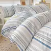 Juego de Cuatro Piezas de Cama de Algodón Amigable con la Piel, Sábanas y Funda de Edredón, Juego de Tres Piezas para Dormitorio de Estudiantes, Transmisión en Vivo de Douyin, Entrega Mayorista Transfronteriza