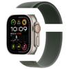Pulseira Apple Watch Adequada para Apple Watch12Ultra3 Nylon Tecido Velcro Iwatch9 Pulseira de Trilha