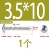 Tornillo Autorroscante de Acero Inoxidable 304 Cruz Grande Cabeza Plana 316 Clavo Autorroscante Cabeza de Champiñón Tornillo Negro Galvanizado Cabeza de Paraguas M5