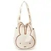 Bolso versátil de gran capacidad para mujer, lindo bolso de mano de peluche de conejo, estilo casual nuevo, bolso de hombro para ir al trabajo para otoño de 2026