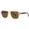 2025 Nuevas Gafas de Sol Polarizadas de 1.1 mm Marco Redondo para Hombre Gafas de Sol para Mujer Venta al por Mayor 10071