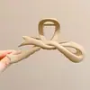 Pinza de Garra de Acrílico Estilo Coreano para Mujer 2025 Nuevo Tamaño Grande para Cabello Grueso, Pinza de Tiburón de Gama Alta para la Parte Posterior de la Cabeza