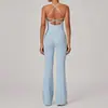 Conjunto de Roupas de Yoga Qiusa Anti-Rugas Invisíveis, Roupa de Fitness de Cintura Alta Justa de Secagem Rápida, Conjunto Esportivo para Corrida Feminino