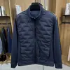 Jaqueta de Penas Leve Fashion com Gola Alta para o Inverno de 2026 Masculina Nova Versátil Cor Sólida 90% Penas de Pato Roupa Exterior