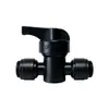 Dispositivo de Irrigação Automática de Conexão Rápida de 6mm Divisor de Água Tipo Y Adaptador de Mangueira de Água para Jardim Sistema de Irrigação Umidificação Resfriamento
