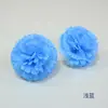 Cabeças de Flores de Cravo Artificiais para Cenário de Casamento Arranjos de Parede de Flores Suprimento Transfronteiriço Decorações de Flores de Tagetes Flores de Halloween