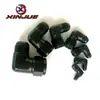Piezas de automóvil modificadas junta reductora forjada de giro completo macho junta de conversión adaptador AN junta de enfriador de aceite