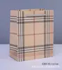 1#XL bolsa de papel de corda simples e fashion bolsa de presente para roupas cosméticos bolsa de corda portátil bolsa para compras de feriado
