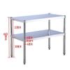 Estante de Almacenamiento de Cocina de Acero Inoxidable Espesor Estante de Almacenamiento de Múltiples Niveles de Pie Estante para Horno de Microondas Artículos Domésticos Varios Estante de Almacenamiento
