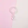 Nuevo Clip de Bombilla de Colores Creativo Ecológico Transparente Engrosado de Plástico Color Gelatina Accesorio de Juguete Clip para Colgar Muñecas