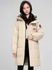 Chaqueta de plumón auténtica para hombre y mujer, longitud media, nuevo estilo coreano invierno 2026, casual, engrosada, plumón de pato blanco, ropa de trabajo con capucha