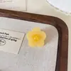 Mini Presilha de Cabelo Acetato Flor Colorida Meio Rabo para Mulheres, Doce Presilha de Garra, Acessório de Cabelo Presilha Tubarão