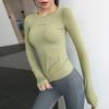 Ropa de Yoga para Otoño e Invierno 25 Nuevos Estilos de Ropa de Entrenamiento para Correr de Secado Rápido Ropa Deportiva Ajustada Adelgazante Camisetas Deportivas Ropa para Danza y Fitness