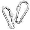 Hebilla de Cadena Galvanizada con Pestillo de Resorte, Gancho de Anillo de Hierro para Ganado, Hebilla para Correa de Perro, Venta al por Mayor desde el Fabricante