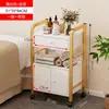 Carrinho de armazenamento de prateleira especializado para salão de beleza para equipamentos de beleza e nail art, carrinho de ferramentas móvel multifuncional