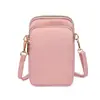Bolsa Transfronteriza para Teléfono Móvil Cruzada para Mujer 2024 Nuevo Estilo Coreano Bolsa para Teléfono Móvil Mini Bolso Pequeño Vertical Versátil de Moda Billetera para Monedas