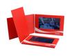 Venta al por mayor de fábrica transfronteriza hecha a mano de 7 pulgadas tarjeta de felicitación folleto de video invitación reproductor MP4 LCD álbum electrónico