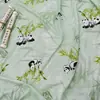 Tela de algodón rayón tela de algodón y seda amigable con la piel tela de algodón y seda ropa de dormir de verano tela de algodón rayón estampada venta de liquidación