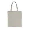 Personalização de Bolsa de Lona Bolsa de Lona Grande Capacidade para Viagem Bolsa Tote de Lona Lisa Bolsa de Armazenamento Bolsa de Pano Bolsa de Algodão Bolsa