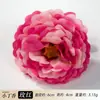 Flores da série vermelho rosa, tiaras de rosa e peônia cor-de-rosa, materiais para acessórios de cabelo, decorações de casamento, adereços de fotografia