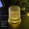 Creativo de Influencer [Posavasos Luminoso Gratis] Giratorio Luminoso Girador para Vaso de Whisky Descompresión Vaso para Licores Extranjeros