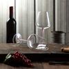 Lujo Ligero Tallo Rojo Copa de Vino Borgoña Copa de Vino Tulipán Cáliz de Panza Grande Juego de Caja de Regalo con Artesanía de Seda