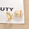 Brincos Elegantes de Contas de Pão Estilo Francês, Pérolas Retrô da Moda, Design de Nicho, Brincos de Luxo, Atacado