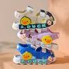 Sandalias para bebé niño para verano, sandalias de plástico para niña a prueba de orina, con suela suave y antideslizante para niños pequeños de 0 a 1-2-3 años