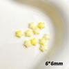 Nueva estrella luminosa de cinco puntas, resina, joyería para uñas, corte tridimensional, estrella macarrón, hecha a mano, horquilla para uñas DIY