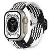 Nuevo Modelo Adecuado para Correa de Apple Watch Apple Iwatch11 Versión Arcoíris Correa Tejida Correa de Nailon Ajustable