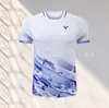 2026 Nueva Uniforme de Bádminton Victory Uniforme de Competición de Bádminton Juvenil Ropa Deportiva para Hombres y Mujeres de Secado Rápido Manga Corta de Entrenamiento