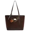 Bolso con Estampado de Leopardo para Mujer Nuevo de Alta Gama Moda Bolso de Hombro para Viajes Cotidianos Gran Capacidad Bolso de Mujer Más Vendido Bolso Tote Versátil