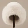 Sombrero Mongol con Ala Grande Sombrero de Felpa para Mujer en Otoño e Invierno Engrosado Imitación de Visón Protección Cálida para los Oídos Versátil Moderno Resistente al Viento Adulto