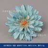 Flor Azul Flor Artificial Flor de Seda Pasador Flor Tocado Material Corona Pulsera Accesorio de Flor Hecho a Mano DIY Decoración de Cabeza con Flores