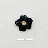 Botones Metálicos de Gota de Aceite con Flor de Cinco Pétalos para Suéteres, Tejidos, Camisas, Vestidos y Abrigos. Botones Decorativos, Botones de Goteo de Aceite