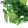 Aleatório 50G/Pacote Acrílico Perfurado Folha Verde Transparente DIY Acessório de Cabelo Pingente Acessório de Borla Materiais