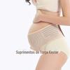 Cinto de barriga de mulheres grávidas pré-natal ajustável cinto de apoio de cintura respirável cinto de barriga transfronteiriço para mulheres grávidas