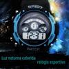 Novo Relógio para Estudantes, Eletrônico Multifuncional Infantil Esportivo Outdoor Tendência, Peça Única Dropshipping, Display Digital Luminoso