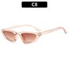 Gafas de Sol Triangulares de Montura Pequeña Nuevas Europeas y Americanas 2022 Decorativas Personalizadas para Fotos Callejeras Gafas de Sol de Moda Transfronterizas