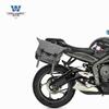 Coche Clásico Lobo Adecuado para Triumph StreetTriple765 Bolsa Lateral de Liberación Rápida Caja Lateral Retro Bolsa para Casco Modificada