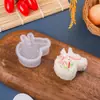 Molde de Bolas de Arroz para Niños de Dibujos Animados Molde de Bolas de Arroz para Sushi Molde para Bento Molde DIY de Bolas de Arroz con Algas Herramienta para Hornear Galletas Modelo